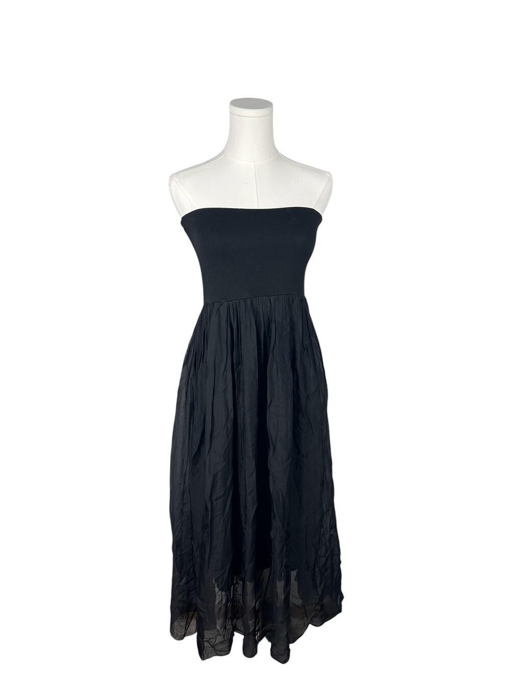 Lola Lagenlook Italian Silk Multi Wear Purpose Skirt Dress OSFM